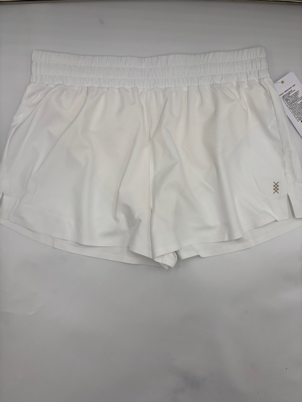 Rhône Mirage 3-Inch Lined Recycled Polyester Running Shorts in Snow White